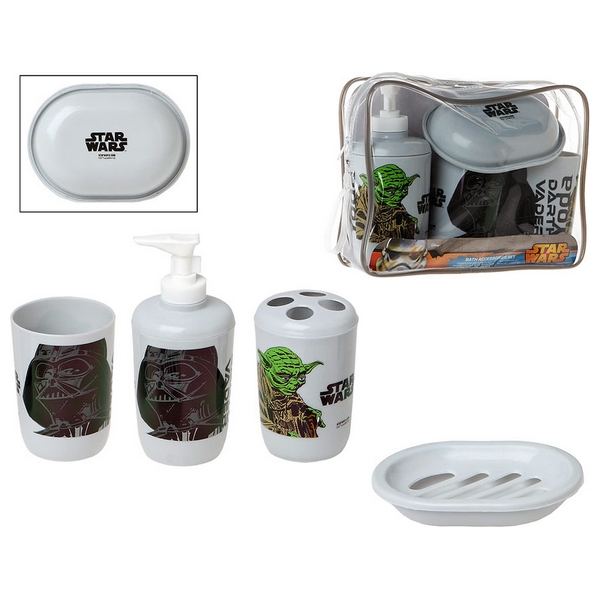 Set de Baño Star Wars Infantil (4 Pcs) 114303 - Descuentos alminuto