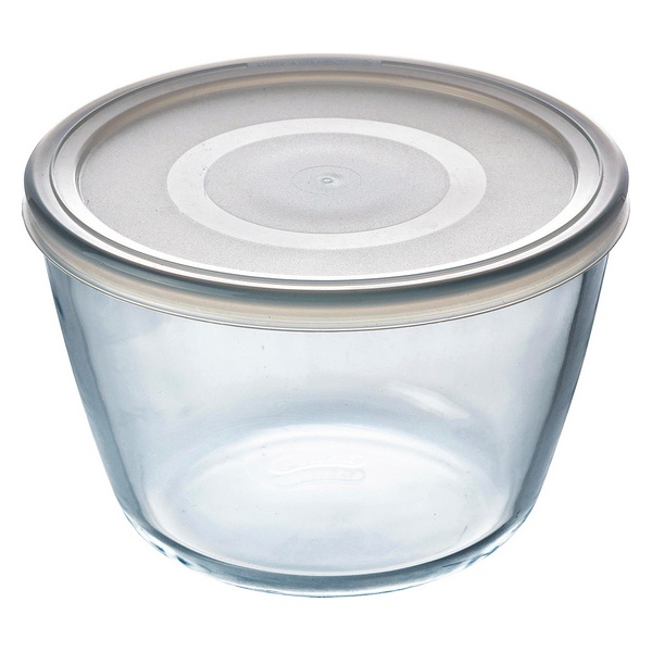 Fiambrera Hermética Pyrex C&F Transparente Vidrio de Borosilicato - Imagen 2
