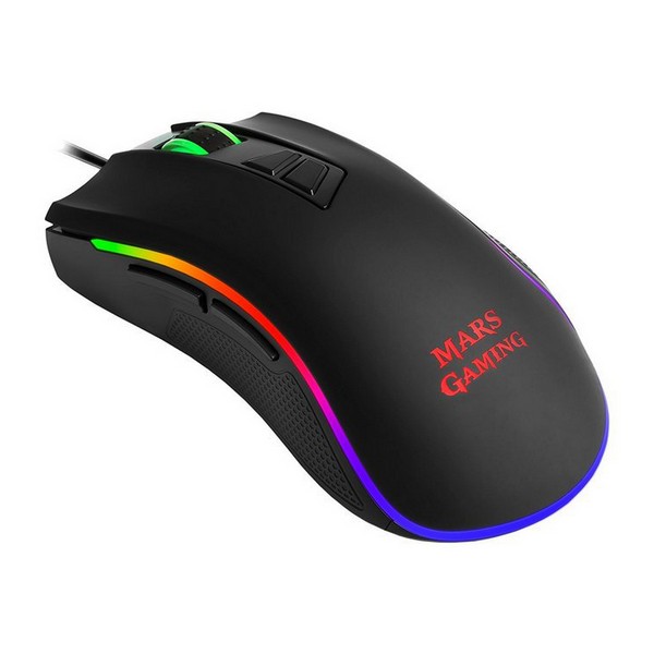Ratón Gaming con LED Mars Gaming MM218 10000 dpi Negro - Imagen 3