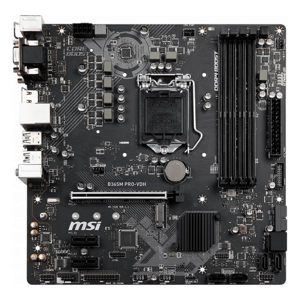 Placa Base MSI B365M PRO-VDH mATX DDR4 LGA1151 - Imagen 3