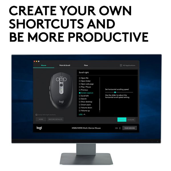 Ratón Inalámbrico Logitech M590 Negro - Imagen 3