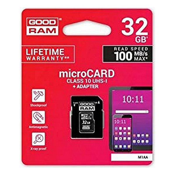 Tarjeta Micro SD GoodRam M1AA Negro - Imagen 3