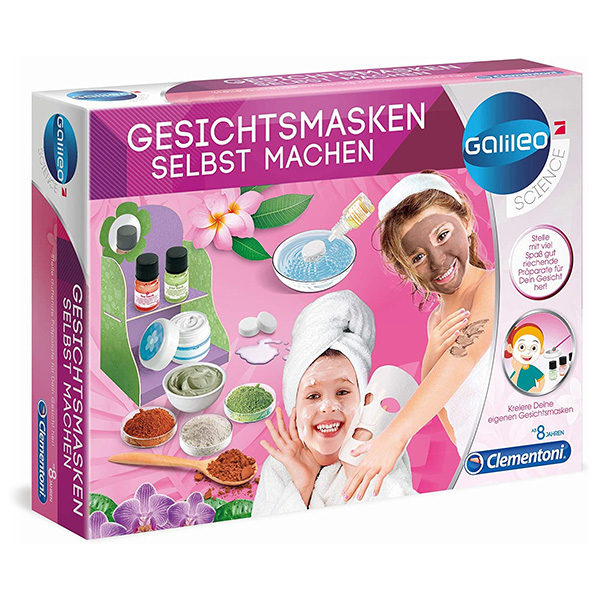 Set de Belleza Science and play: Beauty Masks Clementoni (7 x 35 x 26 cm)