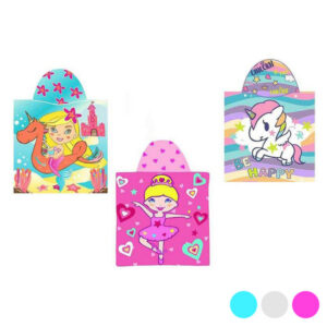 Poncho-Toalla con Capucha (60 x 120 cm)