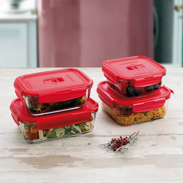 Fiambrera Hermética Luminarc Pure Box Active Cristal - Imagen 4