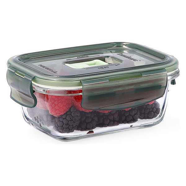 Fiambrera Hermética Luminarc Oliva Pure Box Cristal - Imagen 4