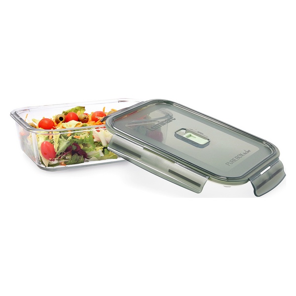 Fiambrera Hermética Luminarc Oliva Pure Box Cristal - Imagen 9