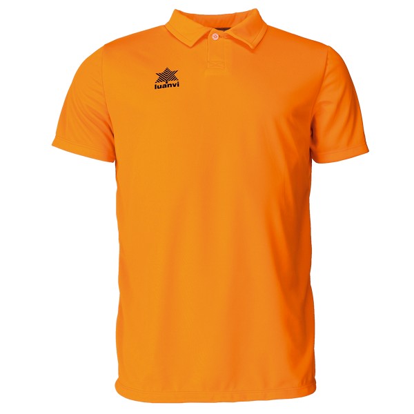 Polo de Manga Corta Luanvi Pol Naranja