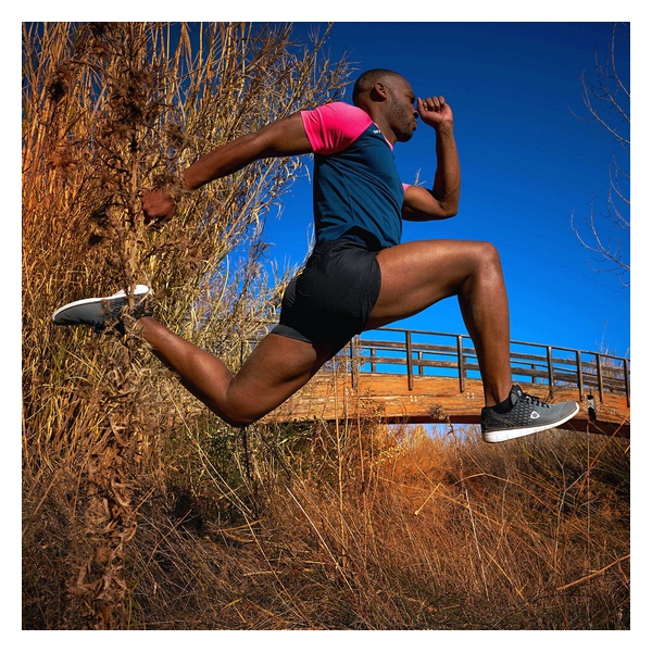 Camiseta de Manga Corta Luanvi Nocaut Select Azul marino (5 uds) - Imagen 2