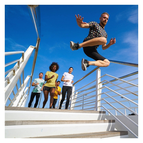 Camiseta de Manga Corta Luanvi Comic Negro - Imagen 10