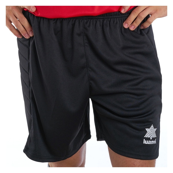 Pantalón de Portero de Fútbol Luanvi Control Negro - Imagen 2