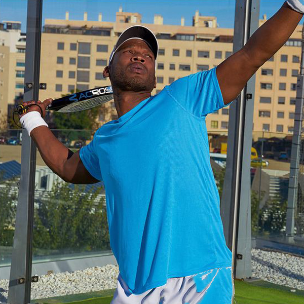 Camiseta de Manga Corta Luanvi Nocaut Gama Turquesa (5 uds) - Imagen 2