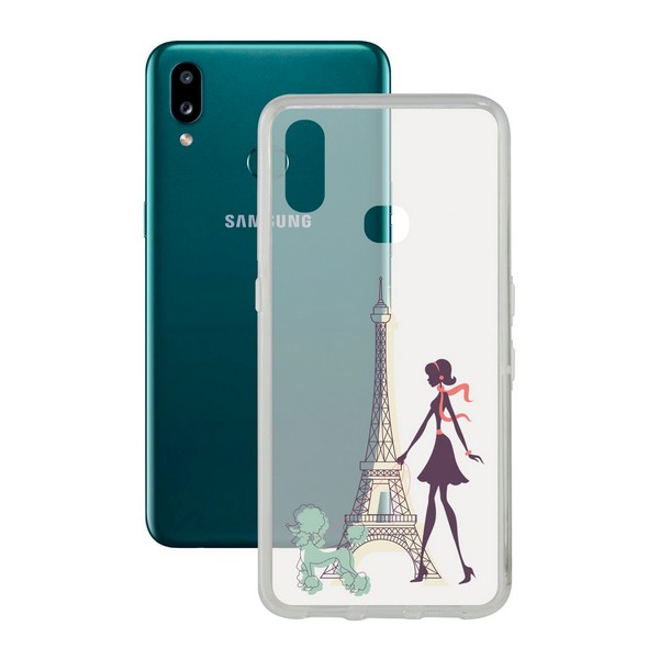 Funda para Móvil Samsung Galaxy A10s Contact Flex France TPU