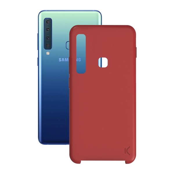 Funda para Móvil Galaxy A9 2018 Soft Rojo