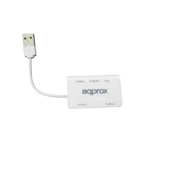 Hub USB approx! APPHT8W SD/Micro SD Windows 7 / 8 / 10 USB 2.0 - Imagen 2