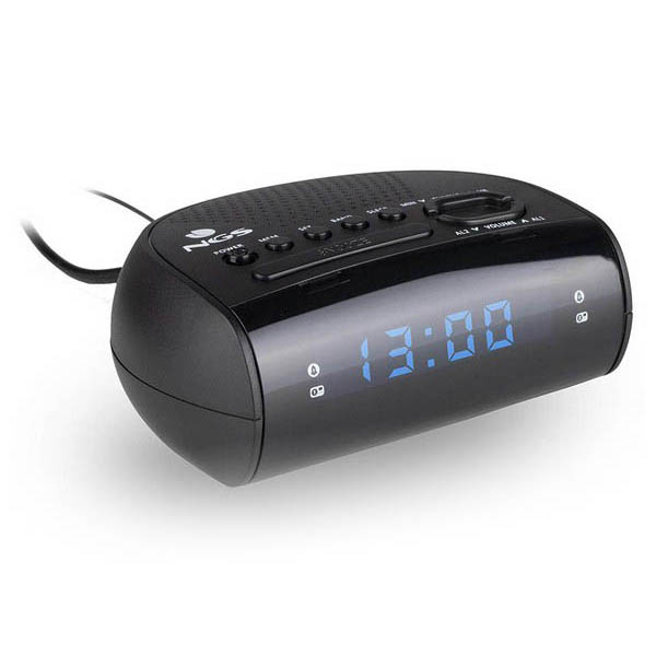 Radio Despertador NGS SUNRISE HIT AM/FM LED Negro - Imagen 2