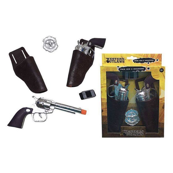 Set de Pistolas del Oeste (18 x 25 x 3,5 cm)