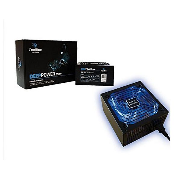 Fuente de Alimentación Gaming CoolBox DG-PWS650-85B 650W - Imagen 2