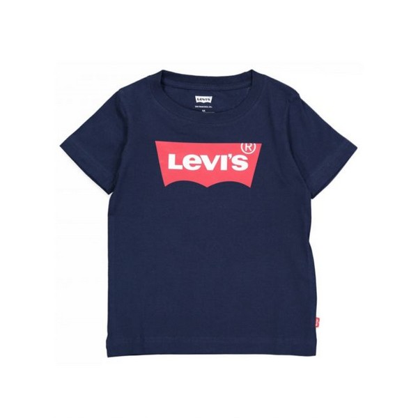 Camiseta de Manga Corta Niño Levi's Batwing Tee Azul marino