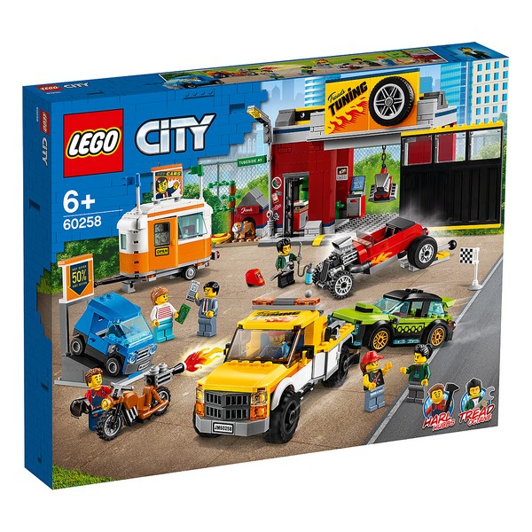 Playset City Tuning Workshop Lego 60258