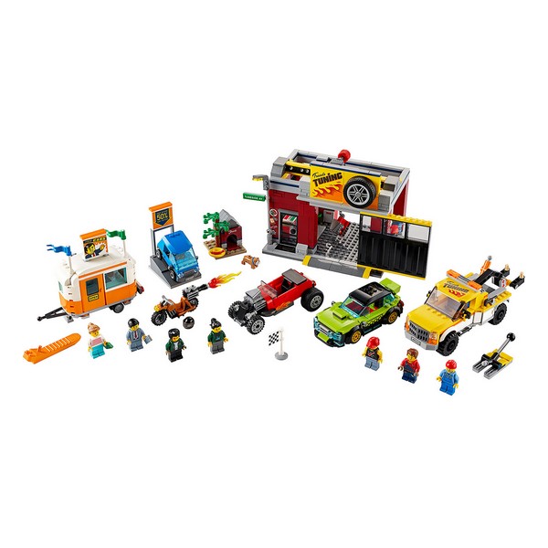 Playset City Tuning Workshop Lego 60258 - Imagen 2