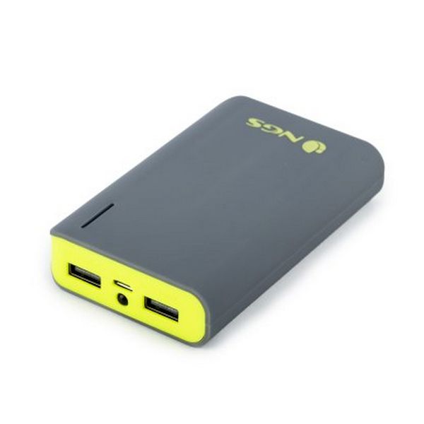 Batería recargable NGS Powerpump 6600 Lemon POWERPUMP6600LEMON 6.600 mAh 2 x USB - Imagen 4