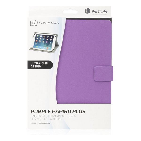 Funda para Tablet NGS Papiro Plus 9"-10" Morado - Imagen 2