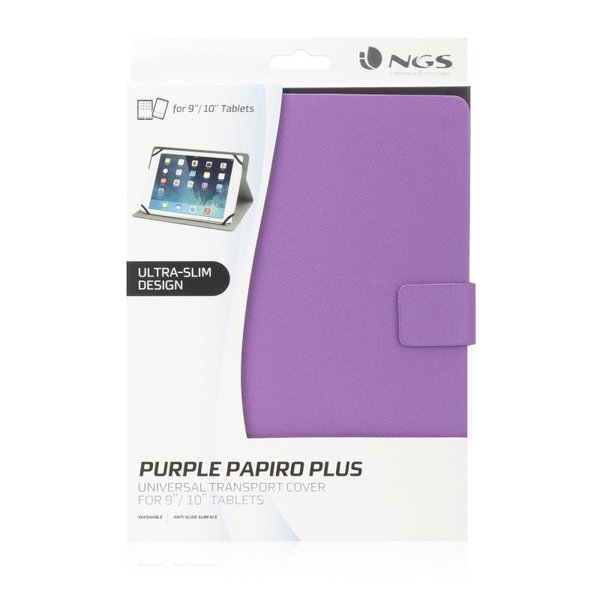 Funda para Tablet NGS Papiro Plus 9"-10" Morado - Imagen 5