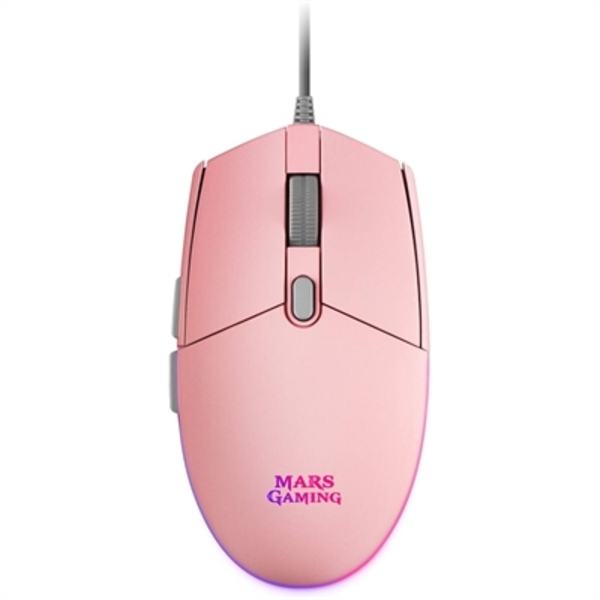 Ratón Gaming Mars Gaming MMG Rosa