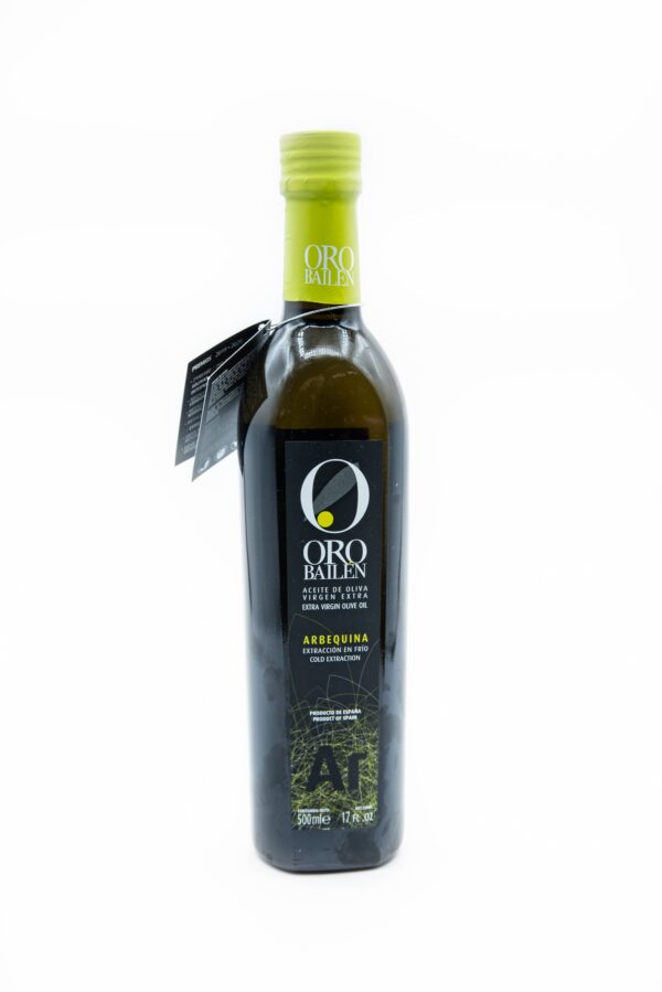 Aceite de oliva virgen extra Arbequina