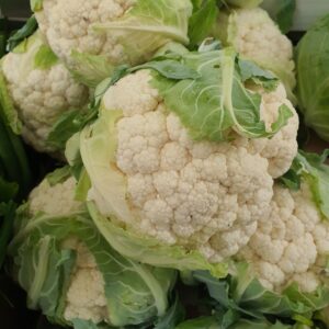 Coliflor fresca en Frutas Martha