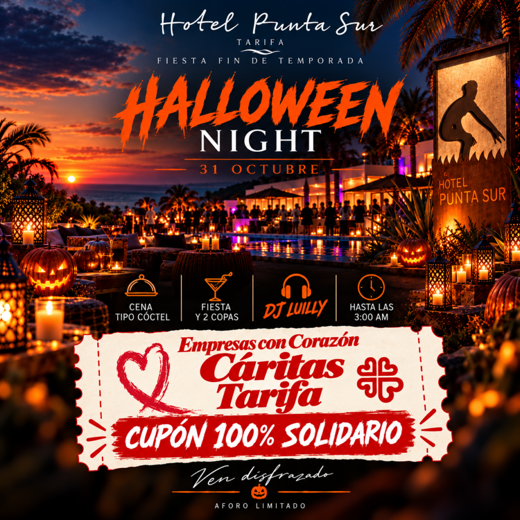 HALLOWEEN NIGHT + NOCHE DE HOTEL (100% SOLIDARIO)