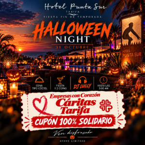 HALLOWEEN NIGHT + NOCHE DE HOTEL (100% SOLIDARIO)